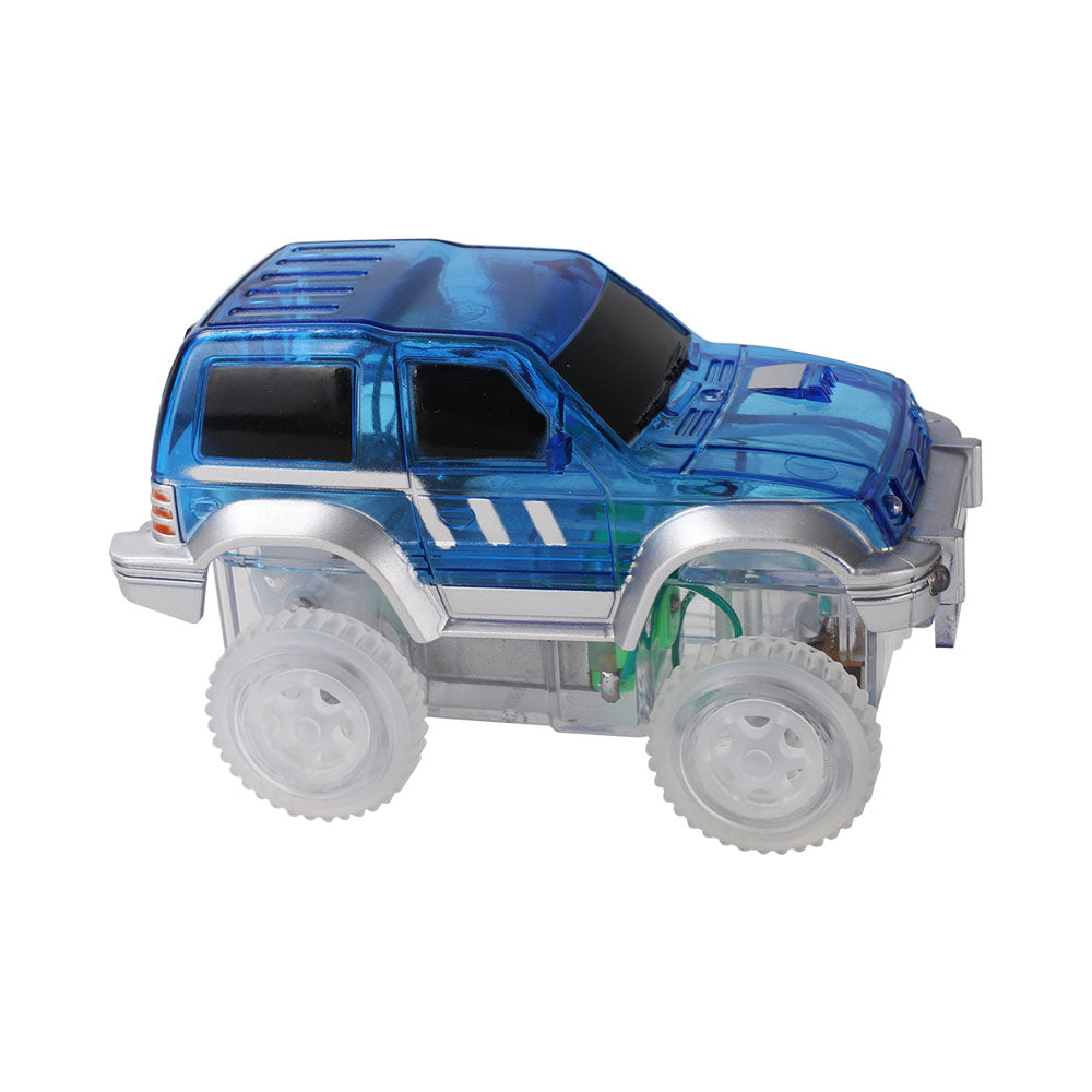 Cleverclixx Race Track Car Blauw | 1 stuk