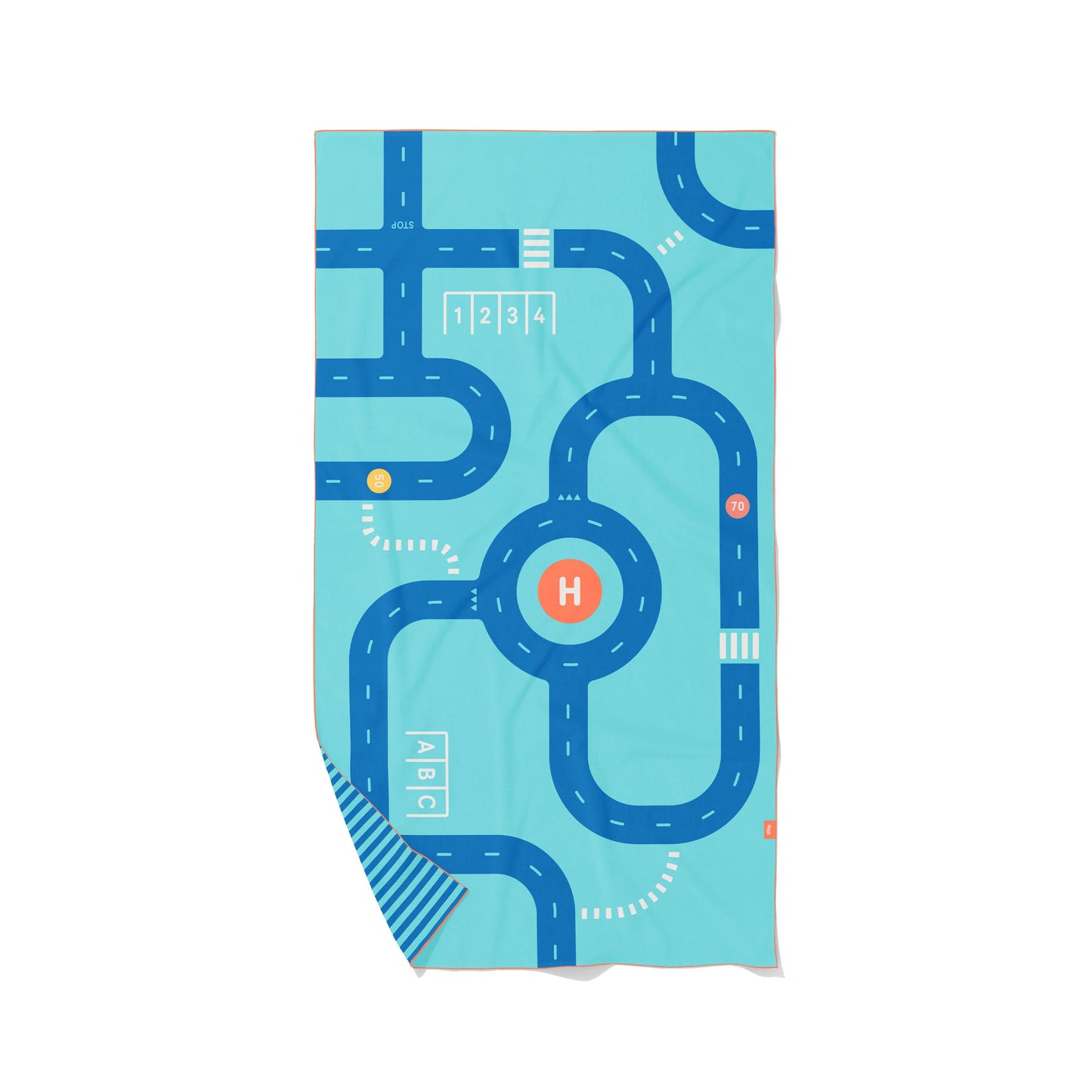 Quut - Play towel L 180 x 100 cm - Road