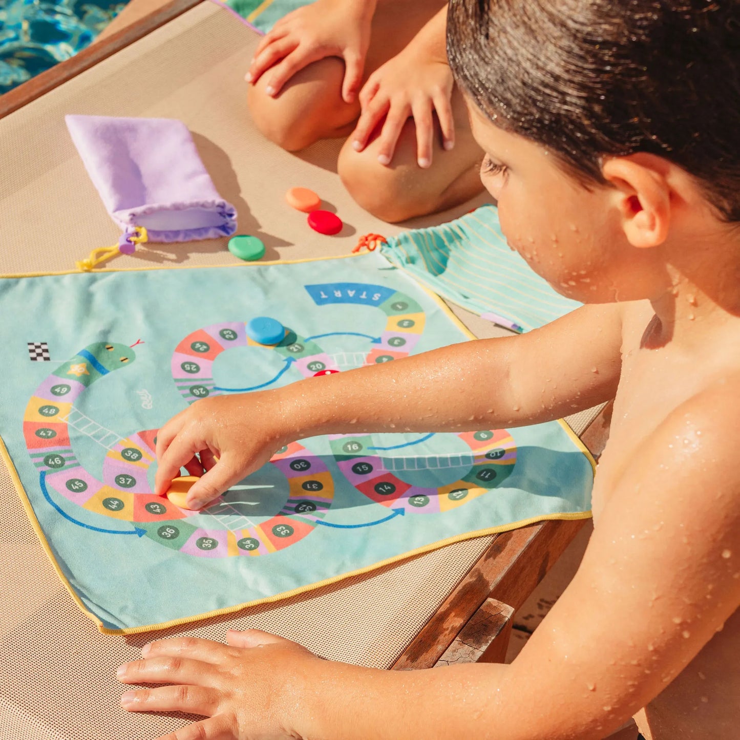 Quut - Travel Game Gansspel/Slangen & ladders