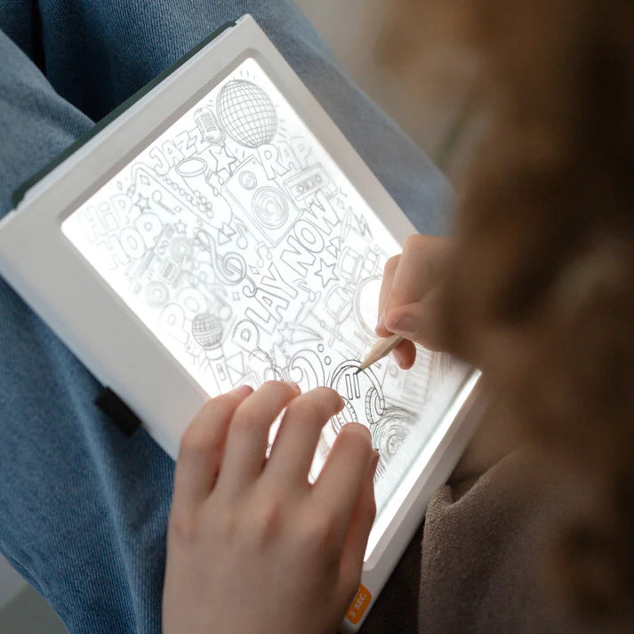Kidywolf Kidydraw Pad | Verlichte tekentafel Animals |  10+
