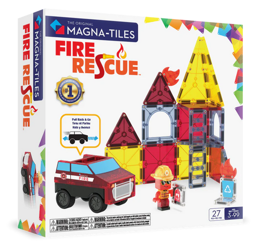 Magna Tiles Fire rescue 27st.