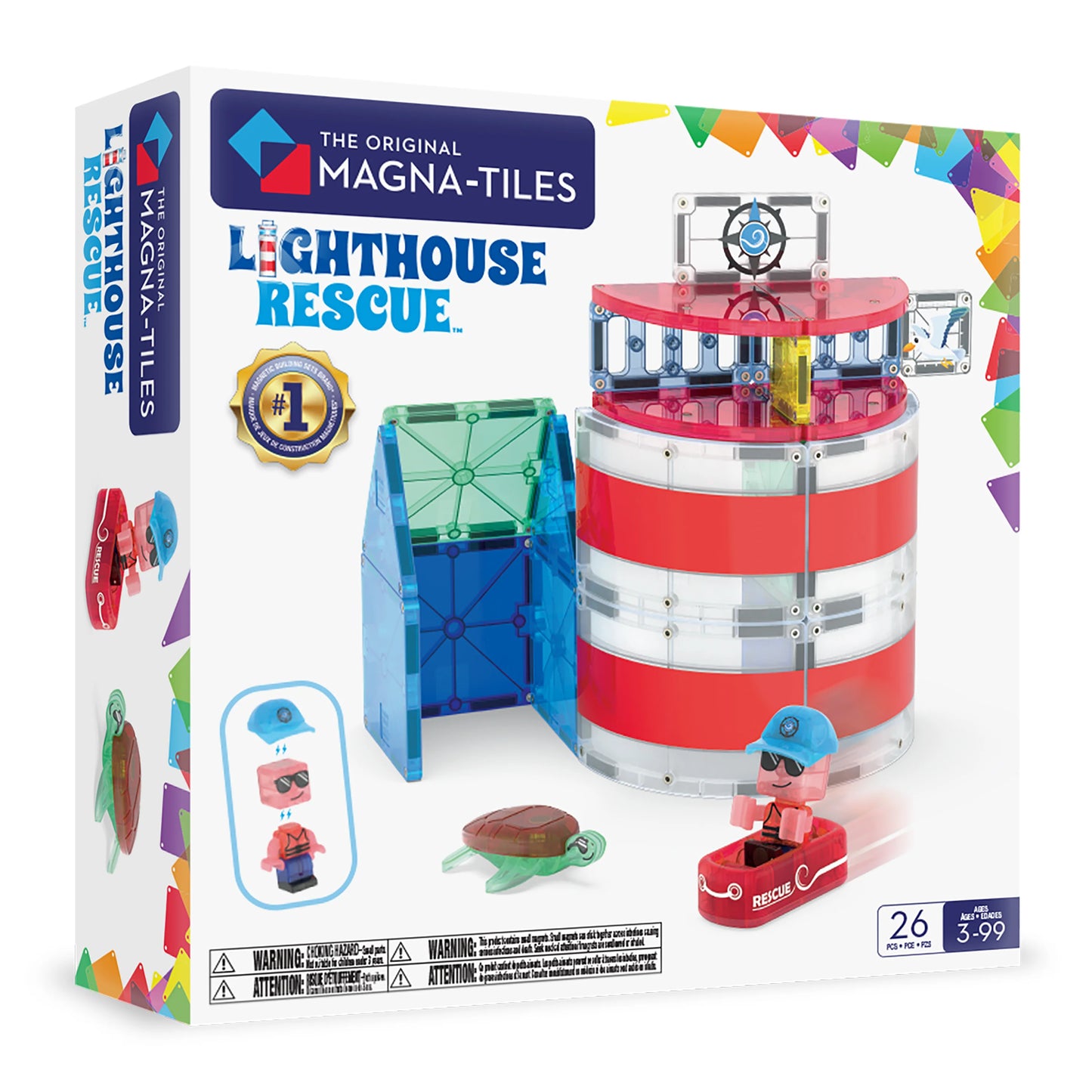 MAGNA-TILES Lighthouse Rescue 26st.