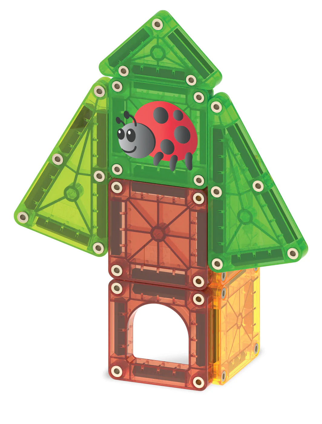 MAGNA-TILES® microMAGS Treehouse 24-Piece Travel Set