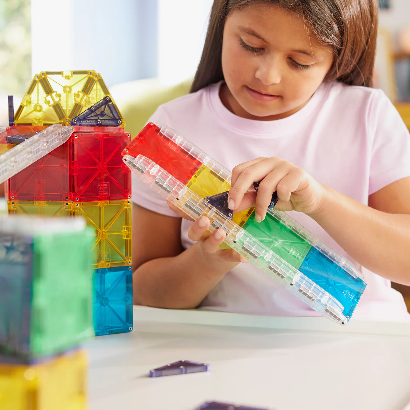 MAGNA-TILES® Rail Racers 8-Piece Rail Pack