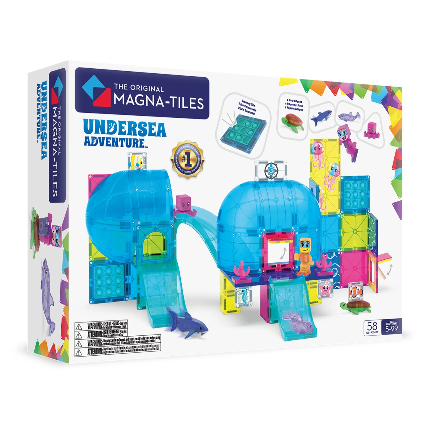 MAGNA-TILES Undersea Adventure 58st.