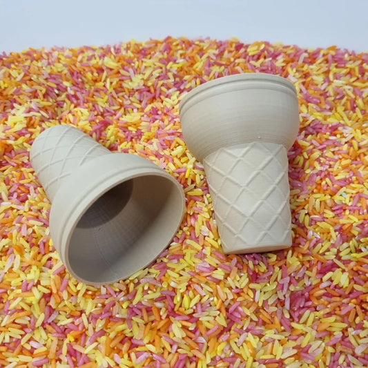 KIDDI ijsvorm platte punt  (2 stuks)