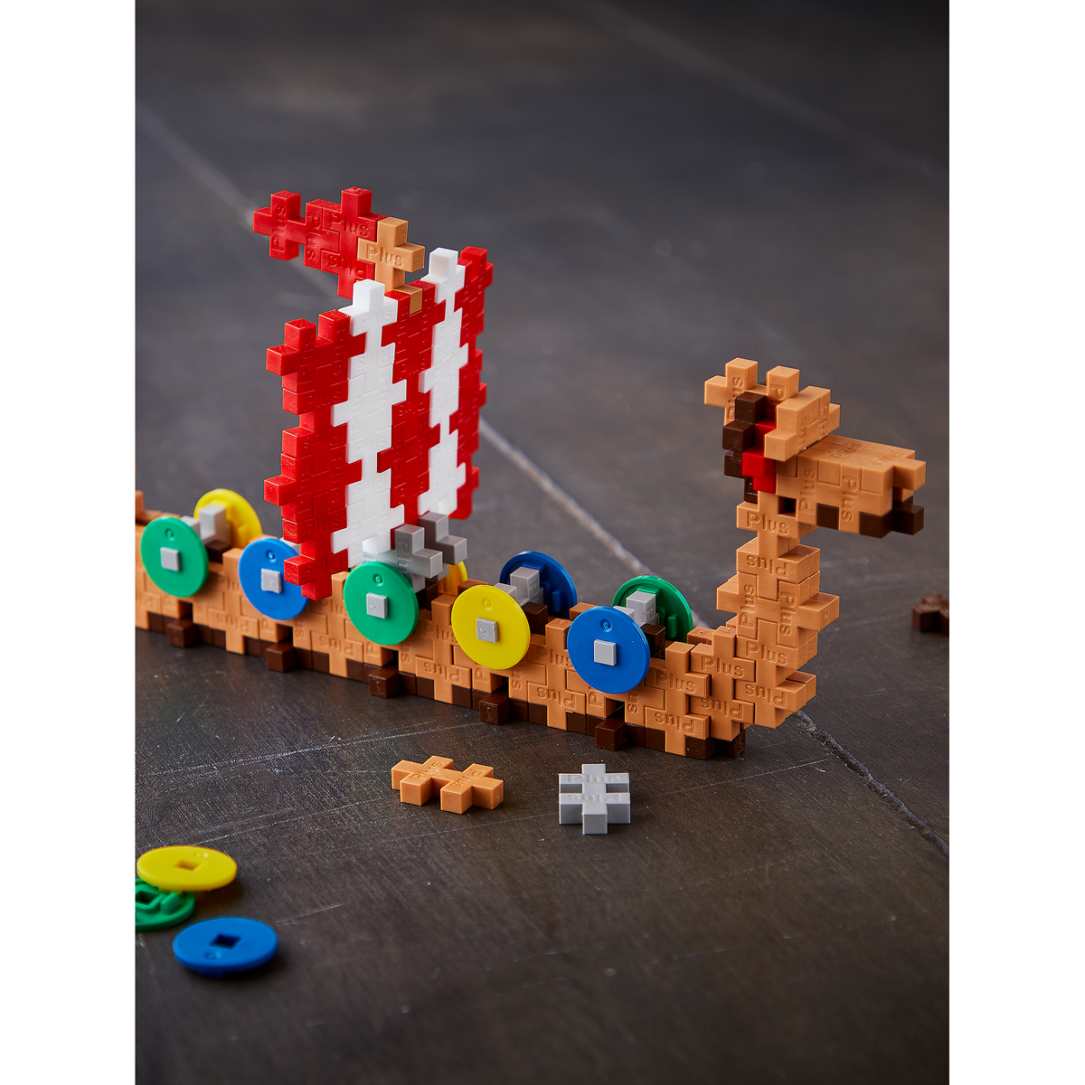 PlusPlus - Tube Vikingschip - 100st.