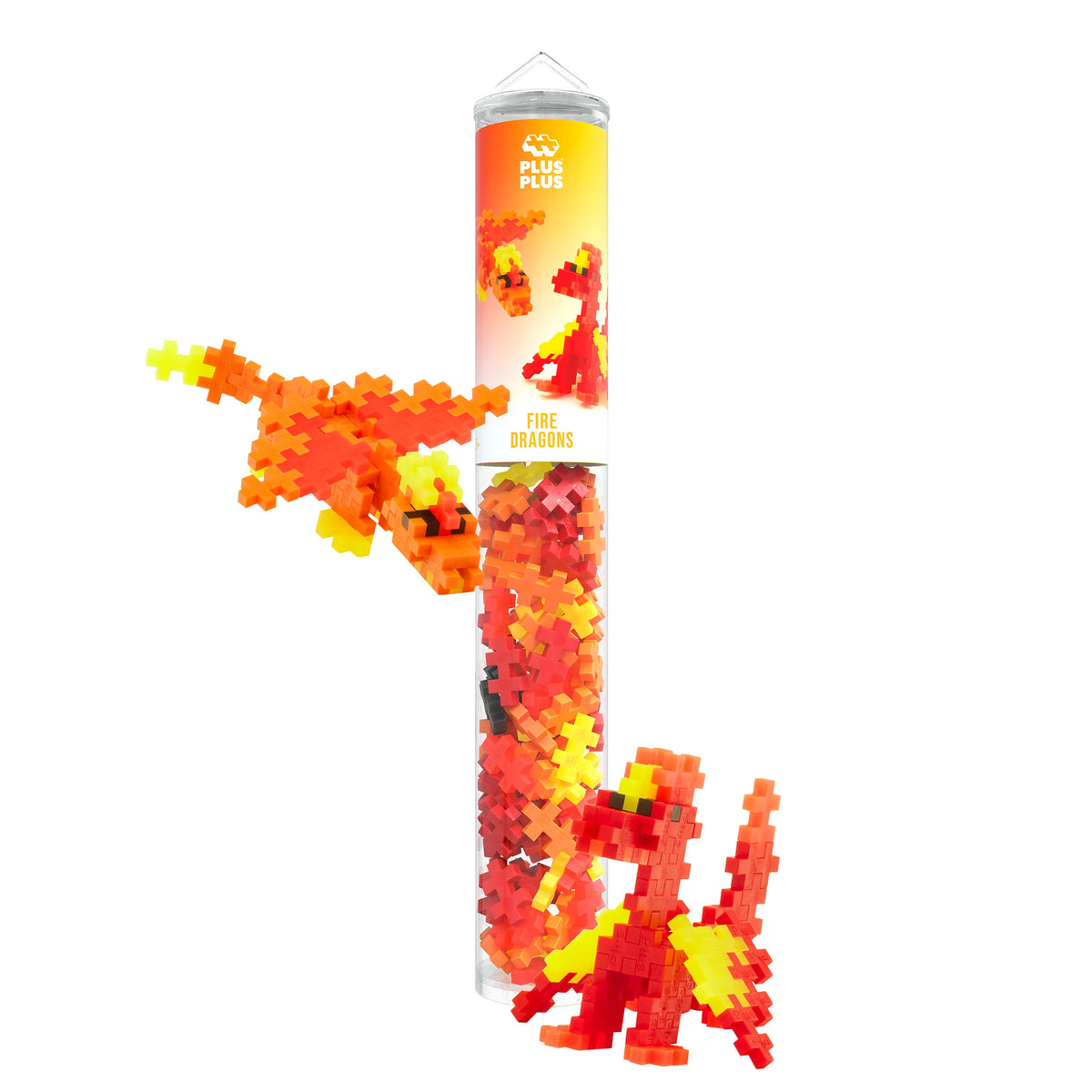 PlusPlus - Tube Vuurdraken - 100st.