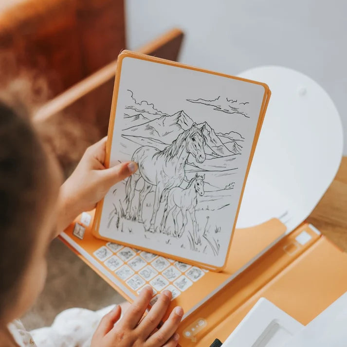 Kidywolf Kidydraw Pad | Refill Horses |  8+