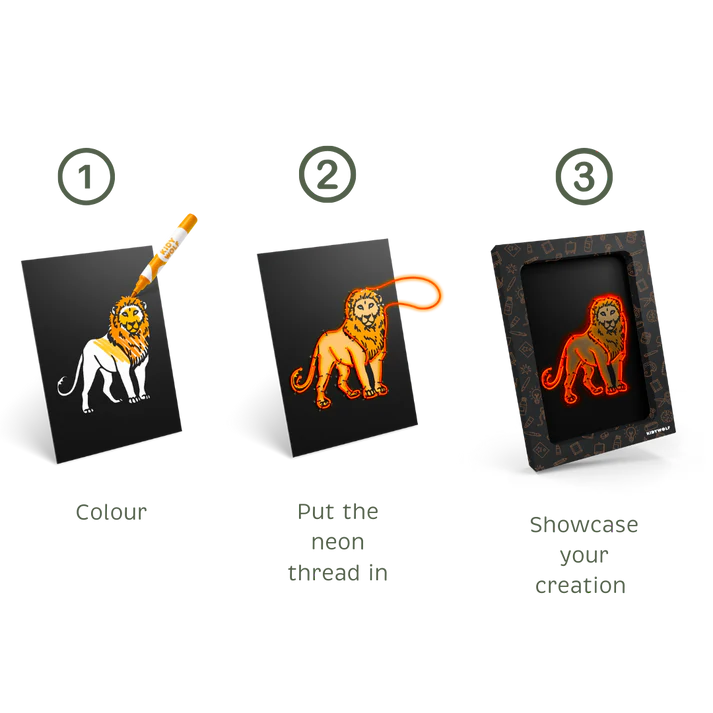 Kidywolf Kidyneon oranje