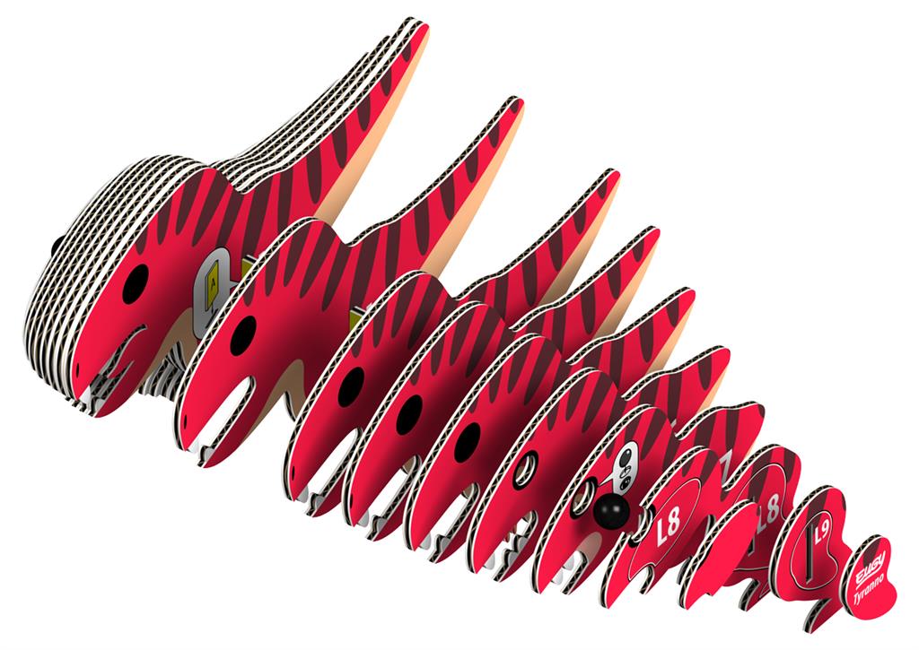 Eugy 3D figuur | Tyranno
