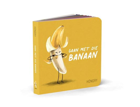 Höngry kartonboek ' gaan met die banaan'