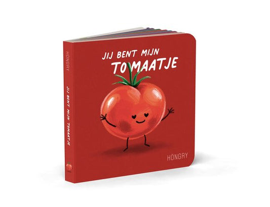 Höngry kartonboek ' Jij bent mijn tomaatje'