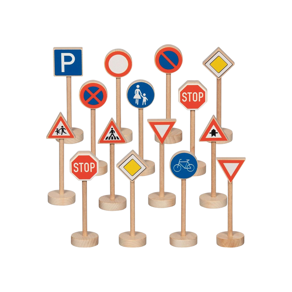 Goki Set verkeerstekens 15st.