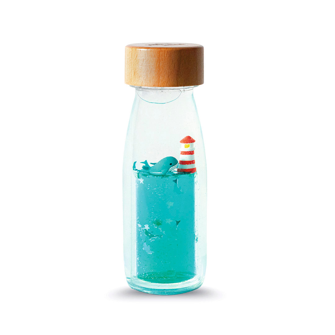 Petit Boum sensorische fles Walvis en vuurtoren