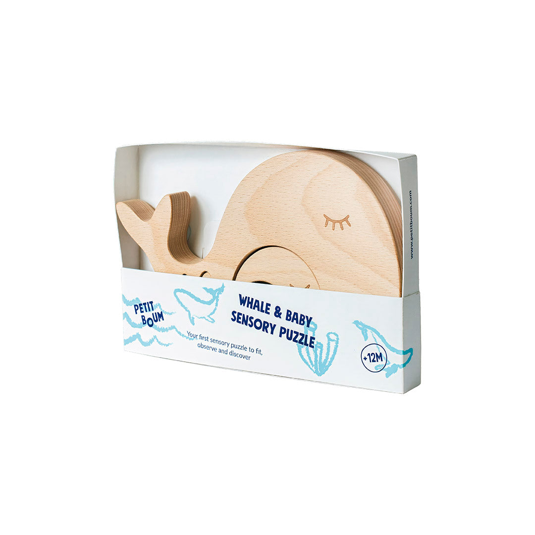 Petit Boum – Sensorische puzzel Walvis