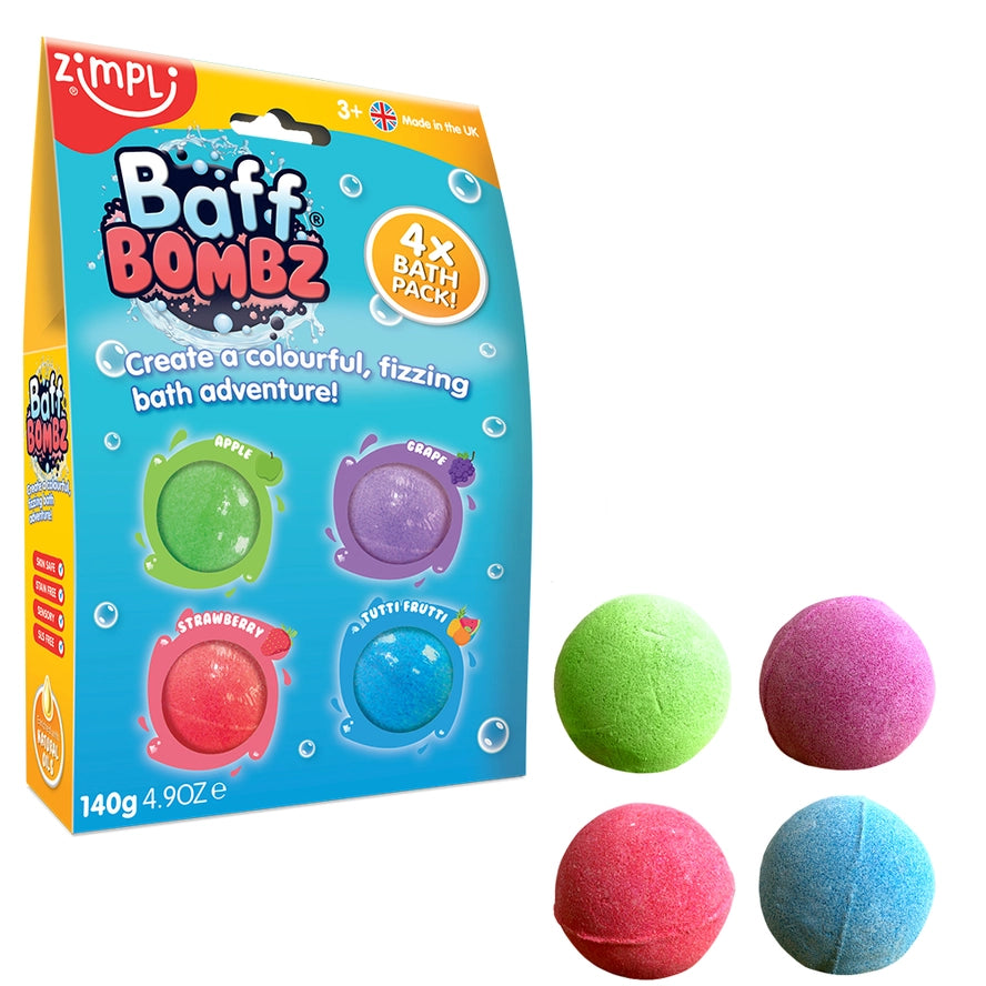 Zimpli Round Baff Bombz 4pack.