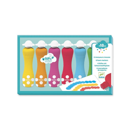 Djeco - Dot markers - 6st