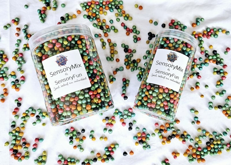 SensoryFun dinomix kikkererweten 1000ml.
