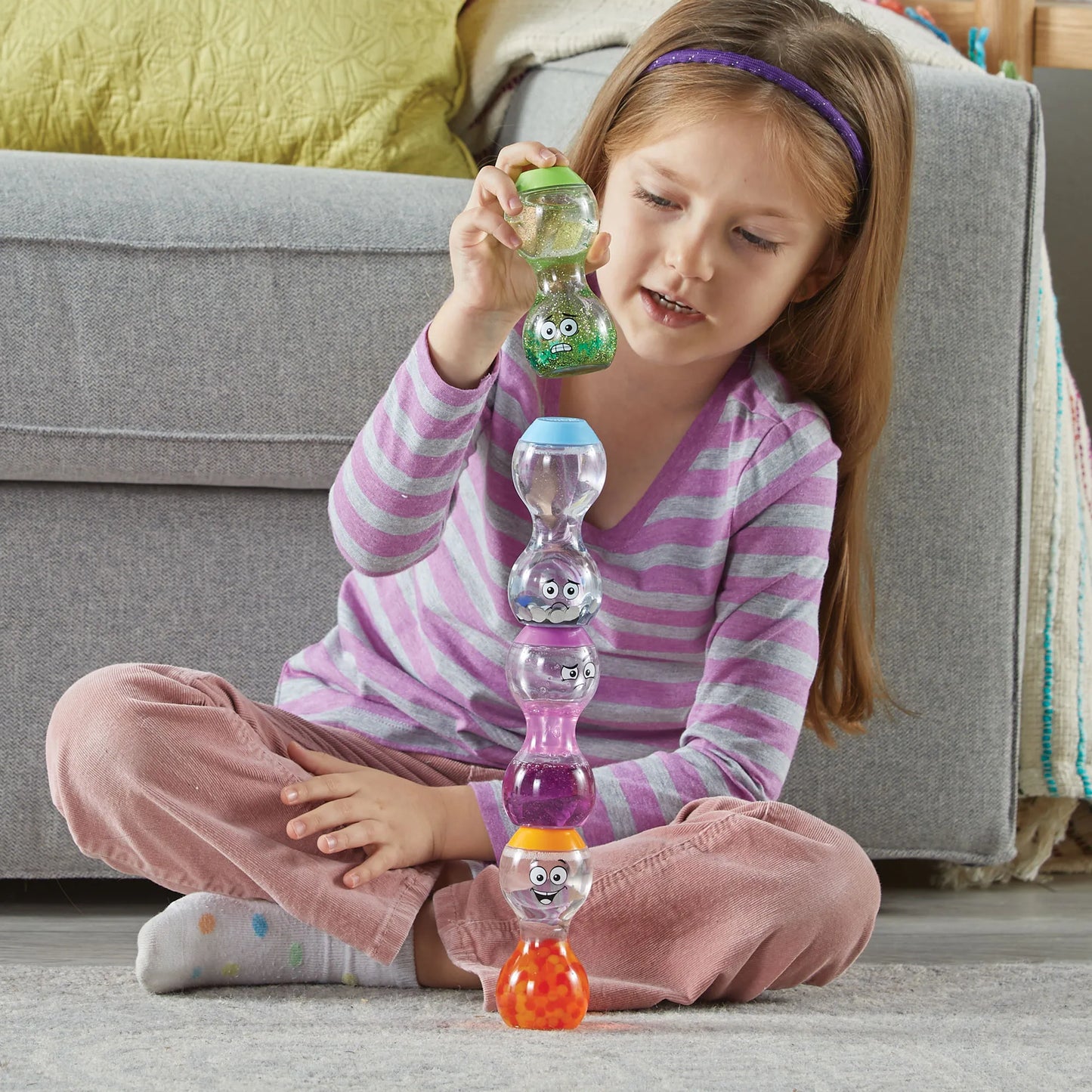 Learning resources emoties sensory bottle uitbreiding 4st.