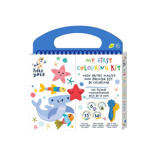 Haku Yoka Mini mijn eerste kleurkit zeedierenvrienden
