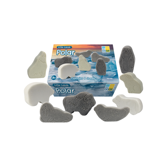 Yellow Door - Sensory Stones - Little lands Polar