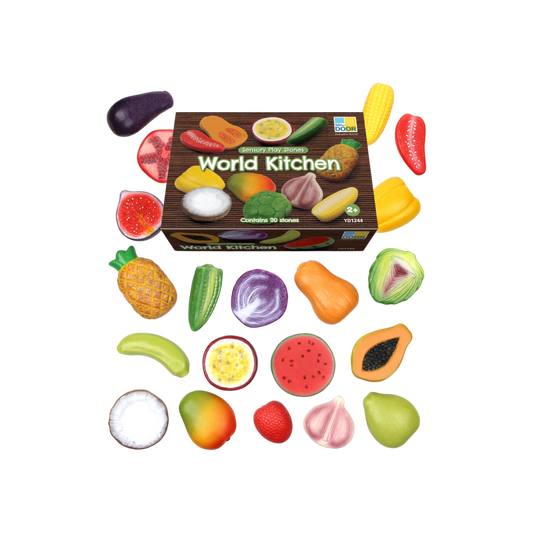 Yellow Door - Sensory Stones - world kitchen