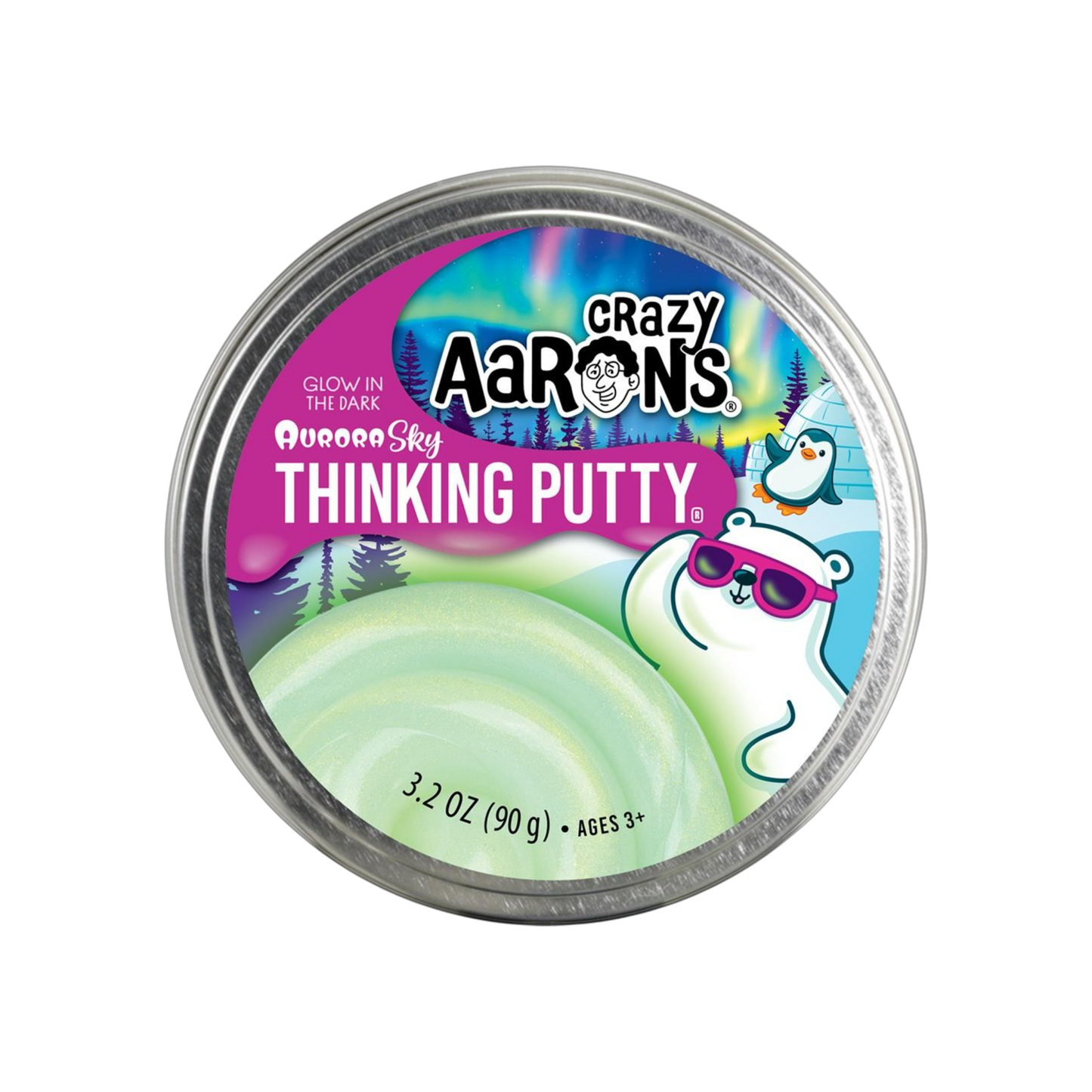 Crazy Aaron's - Thinking Putty® - Aurora Sky