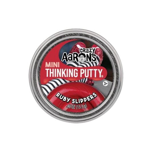 Crazy Aaron's - Mini Thinking Putty® - Ruby Slippers 13.3gr