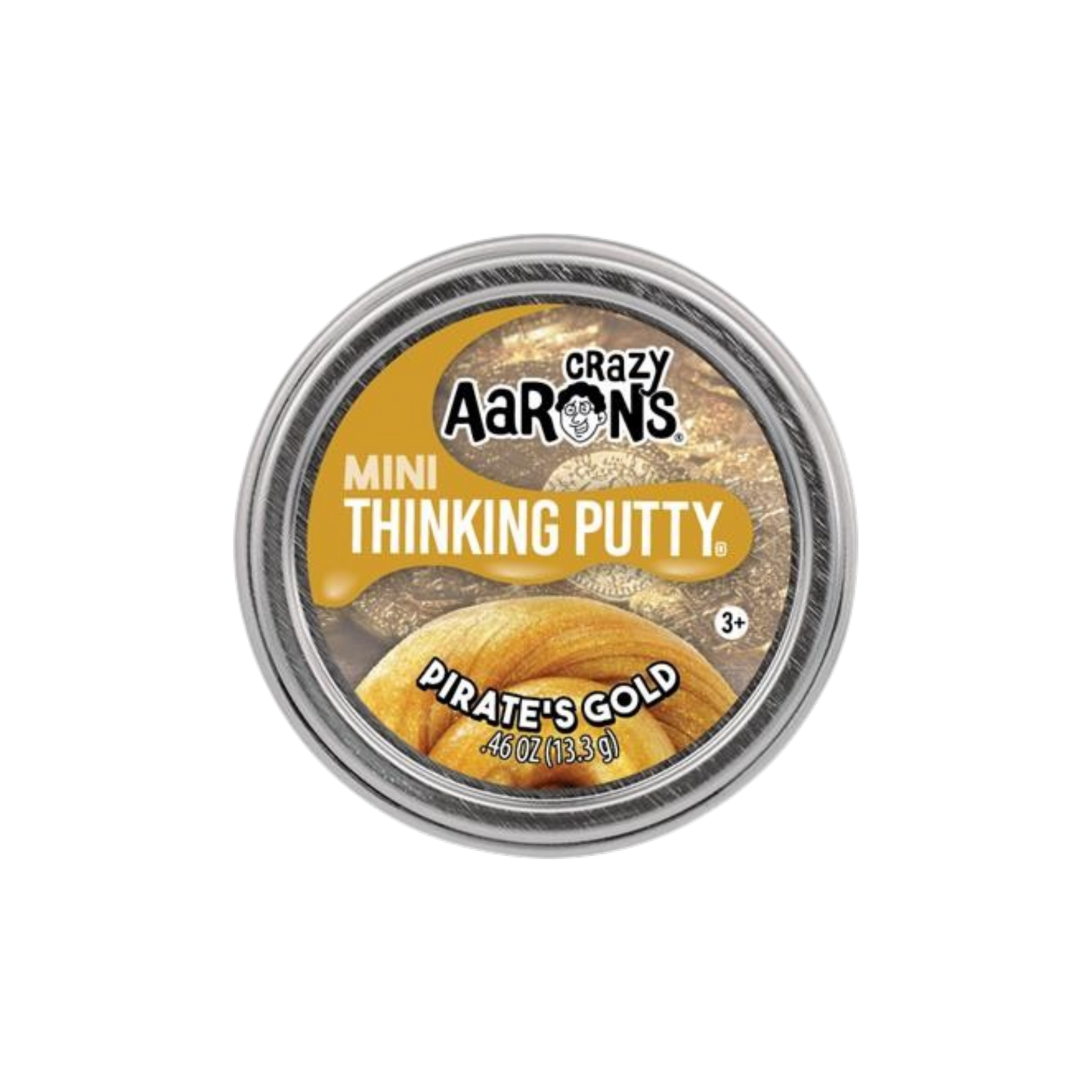 Crazy Aaron's - Mini Thinking Putty® - Pirate's Gold 13.3gr