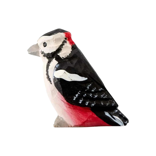 Houten speelfiguur specht