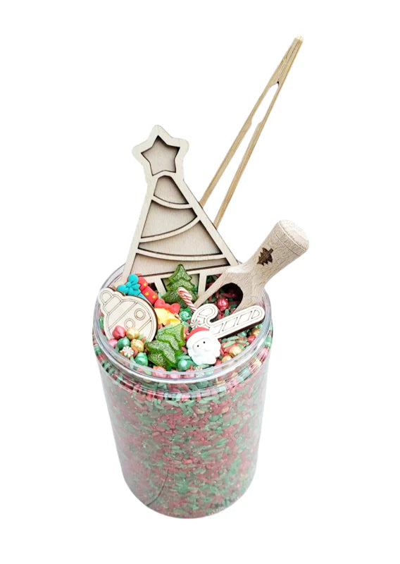 SensoryFun PourAndPlay Kerst