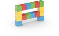 Geomag Magicube Creative Set 16st | Juf Sara bundelproduct wilde dieren