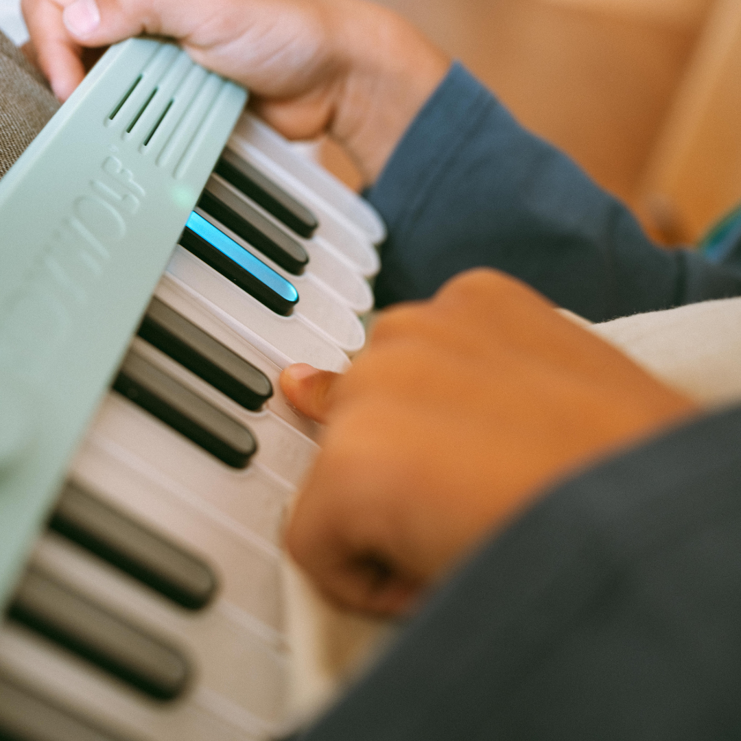 Kidywolf Kidypiano | Mini piano met verlichte toetsen | Groen