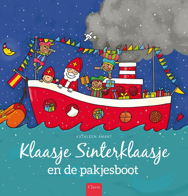 Klaasje Sinterklaasje en de pakjesboot | Kathleen Amant