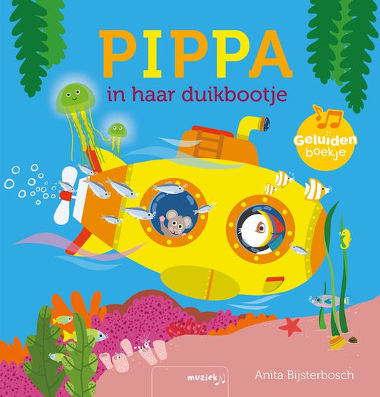 Pippa in haar duikbootje | Anita Bijsterbosch