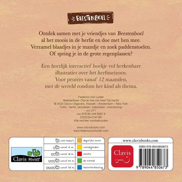 Doe je met me mee? Herfst | Frederico Van Lunter