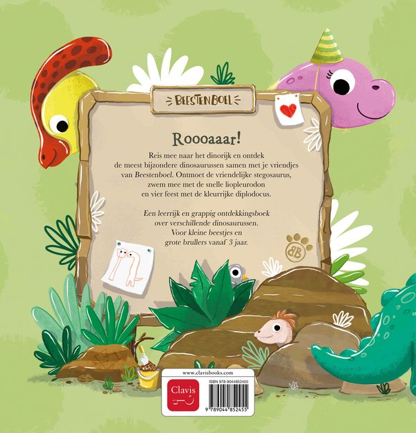 Dinosaurus - Het grote dinoboek - Fredericoo Van Lunter