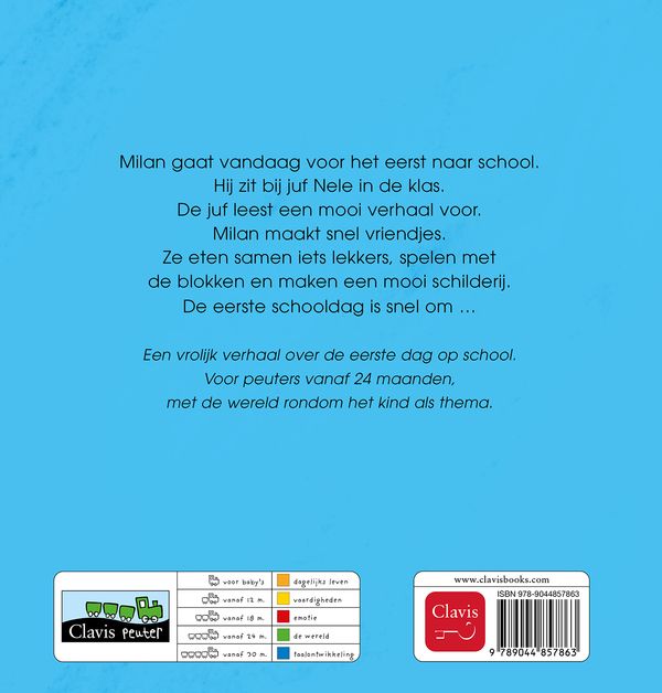 De eerste schooldag van Milan | Kathleen Amant
