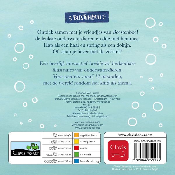 Doe je met me mee? Onderwaterdieren - Fredericoo Van Lunter