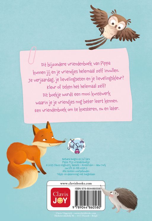 Juf Sara | Pippa | Mijn vriendenboekje