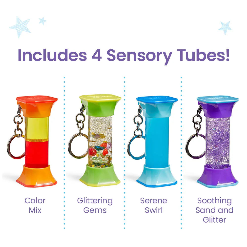 Learning Resources - Soothing Swirlers Sensory Tubes 4st.