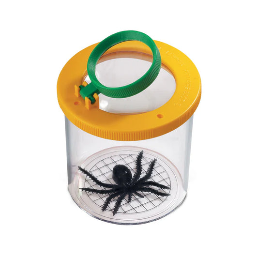 Insectenpotje met vergrootglas