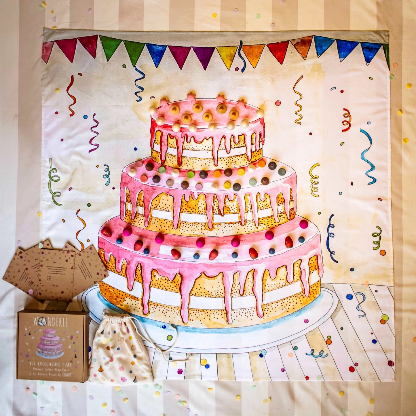 The Wonderie - Speeldoek - The Everlasting cake