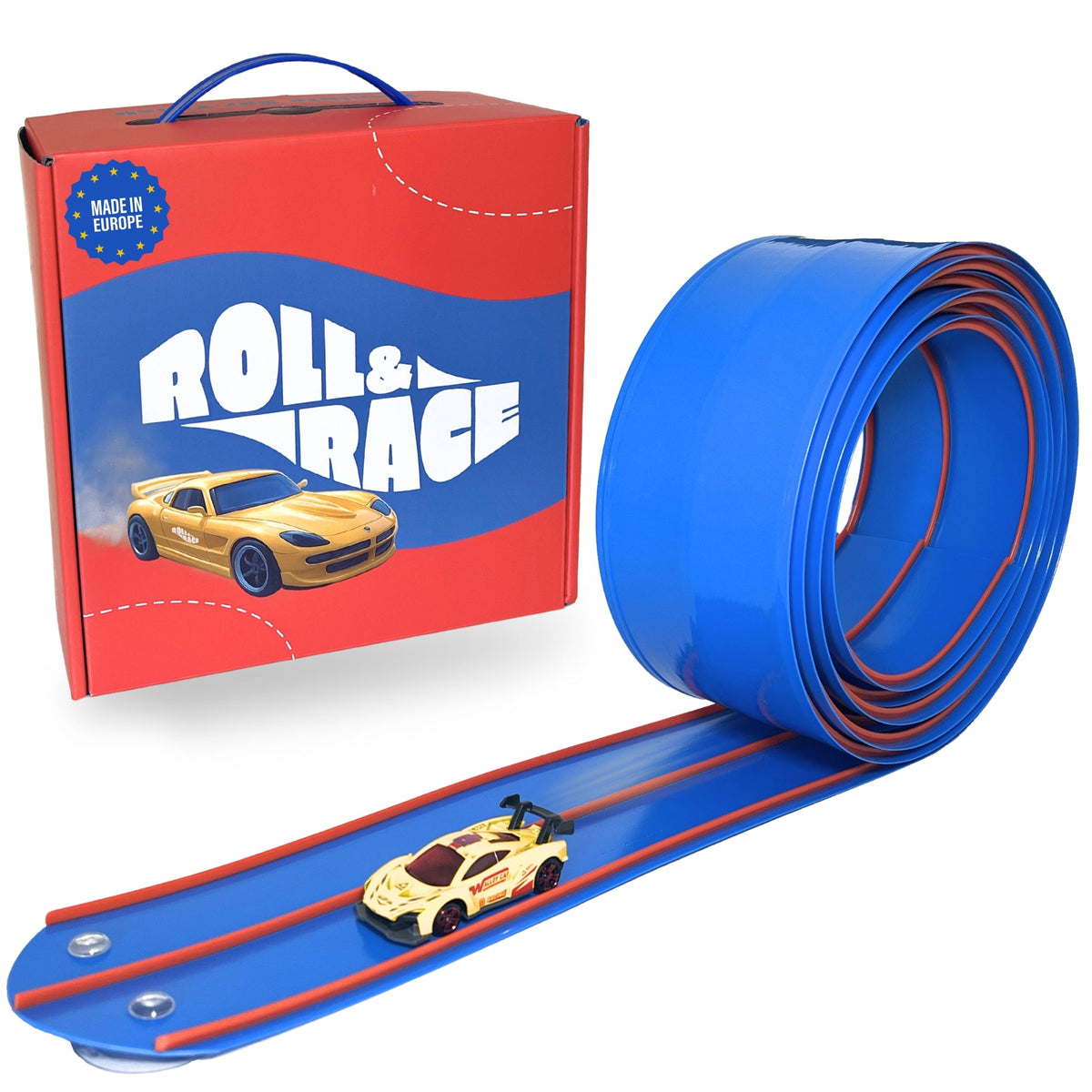 Roll & Race flexibele autobaan 400 cm