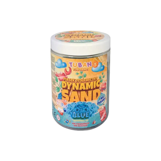 Tuban dynamisch speelzand Blauw 1kg