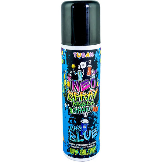 Tuban Neo Chalk Spray - Krijtspray 150ml - Blauw