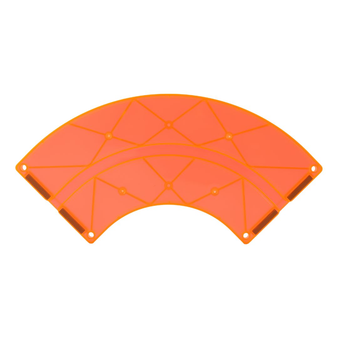 Cleverclixx Race Track Add-On Curves Intense | 15 stuks