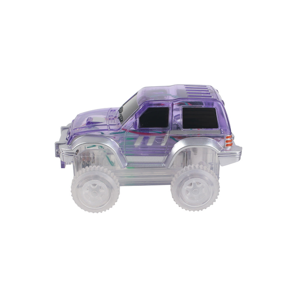 Cleverclixx Race Track Car Pastel Paars | 1 stuk