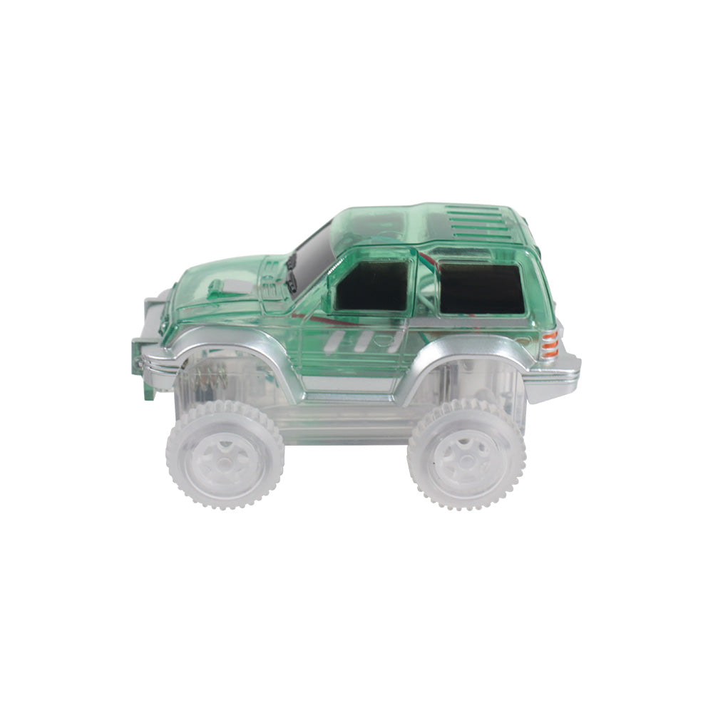 Cleverclixx Race Track Car Pastel Groen | 1 stuk